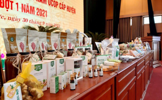 Hà Nội có 26 đơn vị đánh giá, phân hạng sản phẩm OCOP năm 2021
