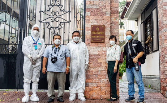 Đội phun khử khuẩn Sài Gòn 24h: Tiếp nối hành trình ý nghĩa trong đại dịch