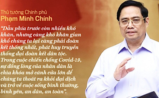 Đại đoàn kết để chiến thắng đại dịch