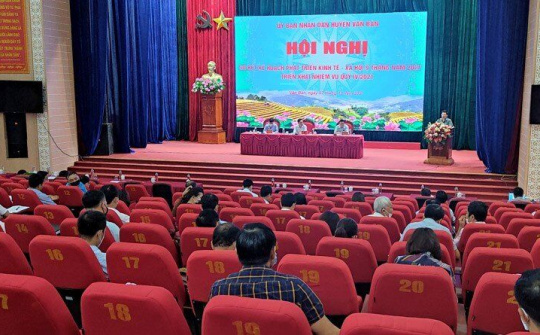 Văn Bàn: Hội nghị sơ kết kế hoạch phát triển kinh tế năm 2021
