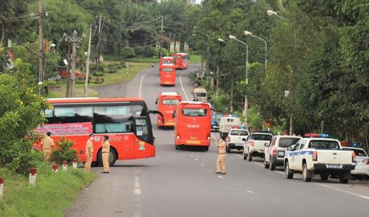 Lâm Đồng: Đón hơn 2.000 công dân từ các tỉnh phía Nam về tỉnh