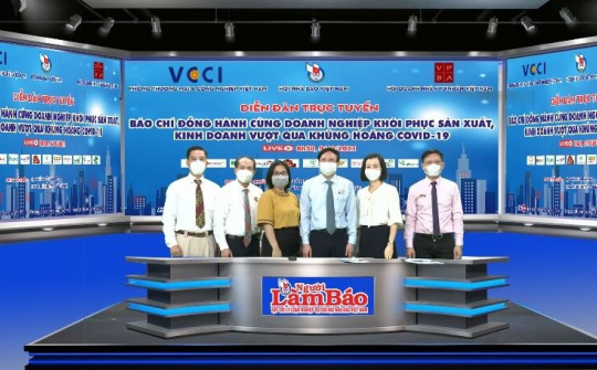 Báo chí đồng hành cùng doanh nghiệp khôi phục sản xuất kinh doanh, vượt qua khủng hoảng Covid-19