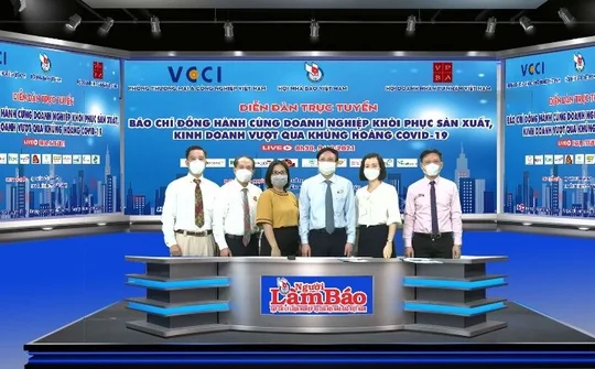 Báo chí đồng hành cùng doanh nghiệp khôi phục sản xuất kinh doanh, vượt qua khủng hoảng Covid-19