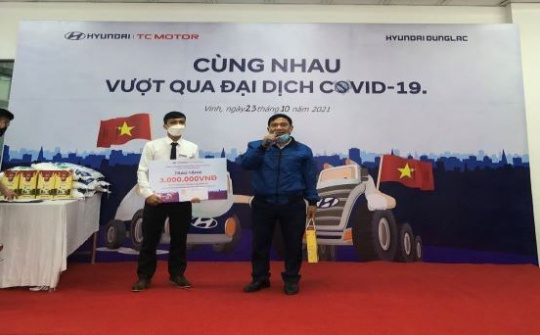 Hyundai Thành Công Thương mại hỗ trợ khách hàng khó khăn do Covid-19