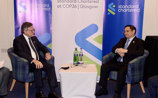 Ngân hàng Standard Chartered cam kết đầu tư 8 tỷ USD phát triển bền vững ở Việt Nam