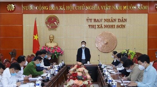 Phong tỏa Bệnh viện Đa khoa khu vực Nghi Sơn sau khi phát hiện 6 ca dương tính Covid-19