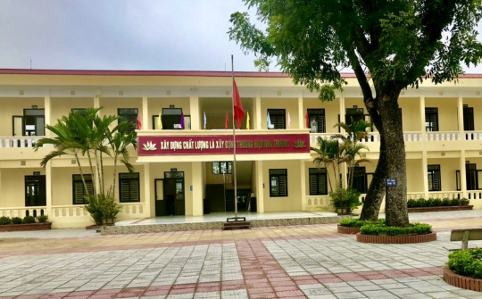 Ngành Giáo dục huyện Đông Sơn: Điểm sáng trong phong trào xây dựng trường đạt chuẩn quốc gia