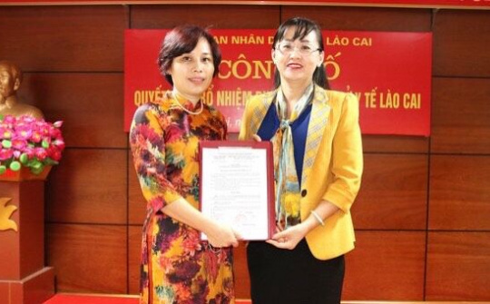 Lào Cai: Bổ nhiệm Phó Giám đốc Sở Y tế