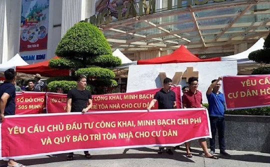 Hà Nội: Chuyển cơ quan điều tra chung cư chậm bàn giao phí bảo trì