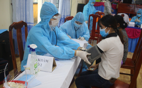 Huyện Ea Kar (Đắk lắk): Chiến dịch tiêm phòng vắc xin Covid - 19 đợt 11 Lần 2 trên địa bàn 06 xã