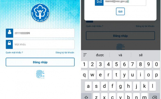 BHXH Việt Nam cấp lại mật khẩu ứng dụng VssID  miễn phí