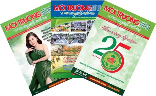 Tạp chí Môi trường và Đô thị Việt Nam tiếp tục được tính điểm của Hội đồng Giáo sư năm 2021