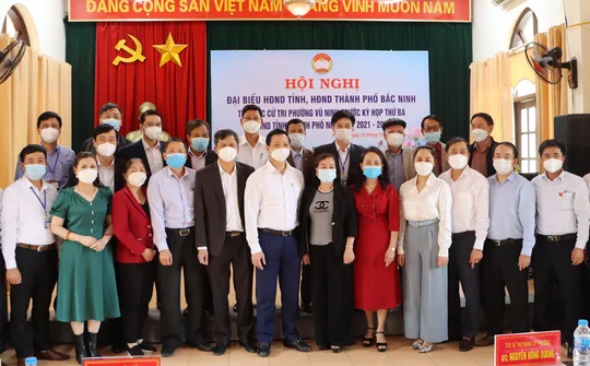 Bắc Ninh: Tiếp xúc cử tri phường Vũ Ninh trước kỳ họp thứ 4 HĐND tỉnh