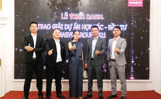 Lễ vinh danh, trao giải Dự án Hợp tác - Đầu tư Nasyo Group 2021