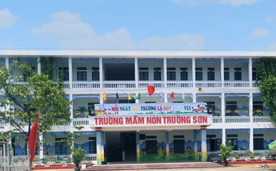Trường mầm non Trường Sơn: Nơi ươm những mầm xanh