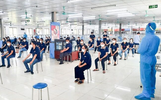 Kiên quyết phòng chống dịch COVID-19 tại các khu công nghiệp trên địa bàn tỉnh Nam Định