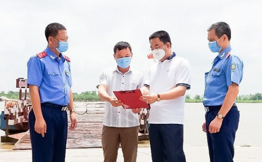 Thanh tra Sở GTVT Nam Định quyết liệt trong công tác phòng, chống dịch