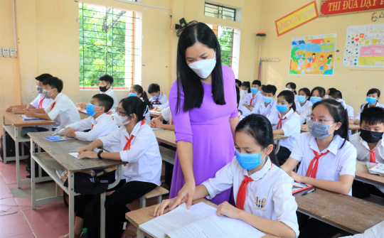 Tiêu chí giáo dục được đặc biệt quan tâm trong xây dựng nông thôn mới tại huyện Thiệu Hóa