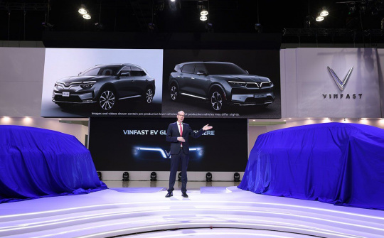 VinFast ra mắt bộ đôi VF e35 và VF e36 - đánh dấu thương hiệu xe điện Việt trên đất Mỹ