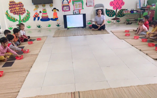 Trường mầm non Hòa Lộc: Vượt mọi khó khăn để duy trì thành quả giáo dục