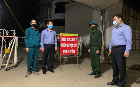 Vĩnh Tường (Vĩnh Phúc): Chủ động ngăn chặn dịch Covid-19 bùng phát