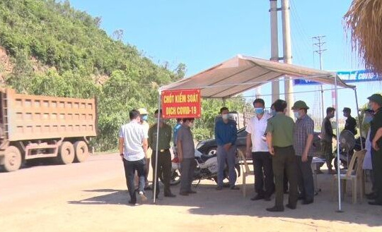 Thành lập chốt kiểm soát liên ngành phòng, chống Covid-19 tại thị xã Nghi Sơn