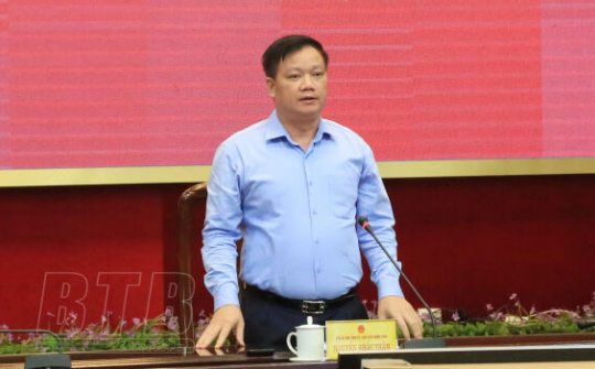 Thái Bình: Tiếp tục kiểm soát chặt chẽ, triệt để, kịp thời người đến, về tỉnh