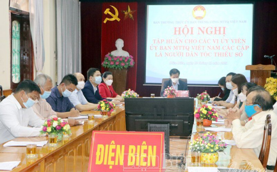 Điện Biên: Bồi dưỡng nghiệp vụ cho ủy viên MTTQ các cấp người dân tộc thiểu số