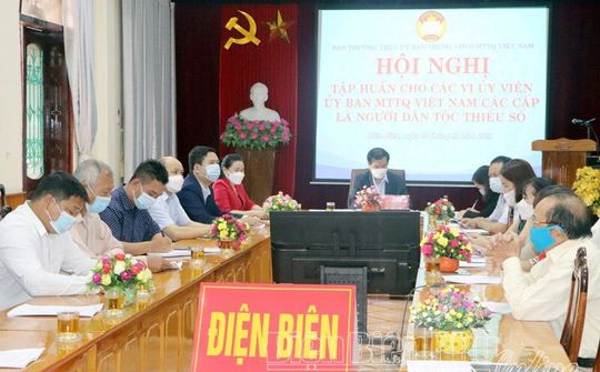 Điện Biên: Bồi dưỡng nghiệp vụ cho ủy viên MTTQ các cấp người dân tộc thiểu số