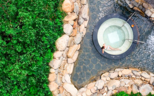 Hệ sinh thái onsen Quang Hanh & nghệ thuật tái hiện “quốc bảo của người Nhật” trên miền di sản