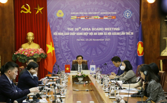 Khai mạc Hội nghị Ban Chấp hành Hiệp hội An sinh xã hội ASEAN lần thứ 38