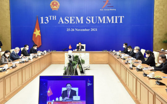 Thủ tướng nêu bốn đề xuất tăng cường hợp tác giữa các nước Á – Âu