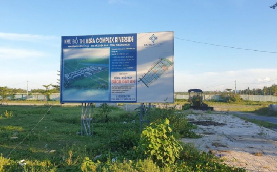 Quảng Nam chính thức dừng 4 dự án của Công ty CP Bách Đạt An