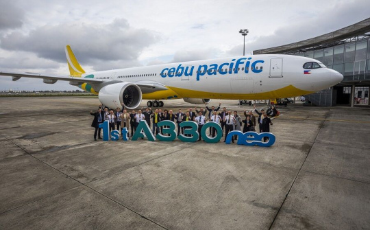 Cebu Pacific nhận máy bay A330neo đầu tiên