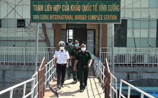 Mở mới cửa khẩu quốc tế đường bộ Vĩnh Xương, An Giang