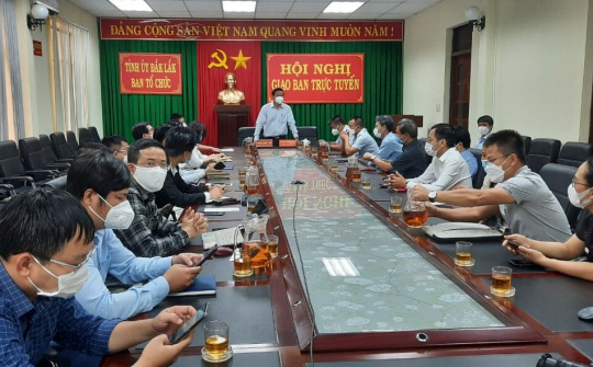 Đắk Lắk: Hội nghị trực tuyến bồi dưỡng kiến thức về xây dựng Đảng năm 2021