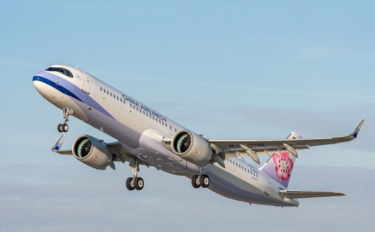 China Airlines trở thành nhà khai thác mới của máy bay A321neo