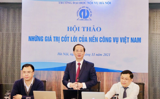 Những giá trị cốt lõi của nền công vụ Việt Nam