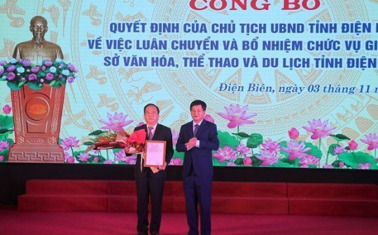 Điện Biên có tân Giám đốc Sở Văn hóa, Thể thao và Du lịch