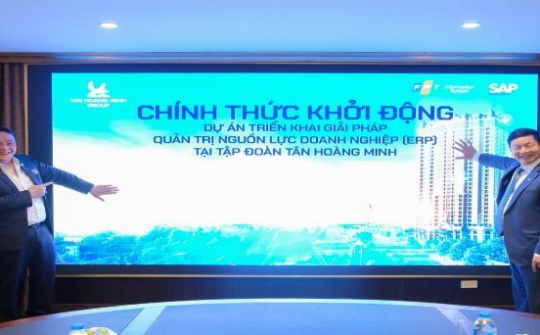 Tân Hoàng Minh “bắt tay” FPT IS đưa công nghệ tiên tiến nhất vào Quản trị nguồn lực doanh nghiệp
