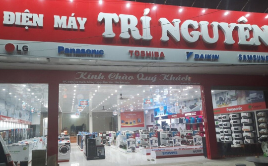 Khai trương Điện máy Trí Nguyên  - đối tác của Nasyo Việt Nam tại Điện Biên