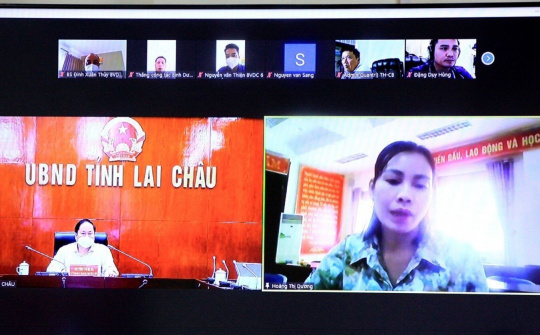 Lai Châu: Gặp mặt các Đoàn cán bộ y tế tham gia hỗ trợ chống dịch Covid-19 tại các tỉnh phía Nam