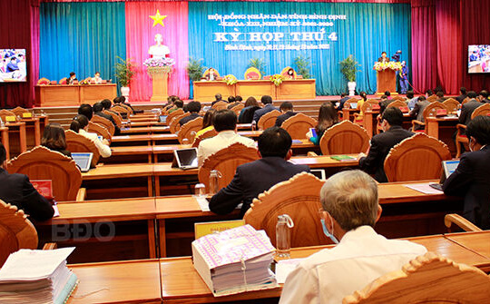 Bình Định: Khai mạc kỳ họp thứ 4 HĐND tỉnh  khóa XIII, nhiệm kỳ 2021 - 2026