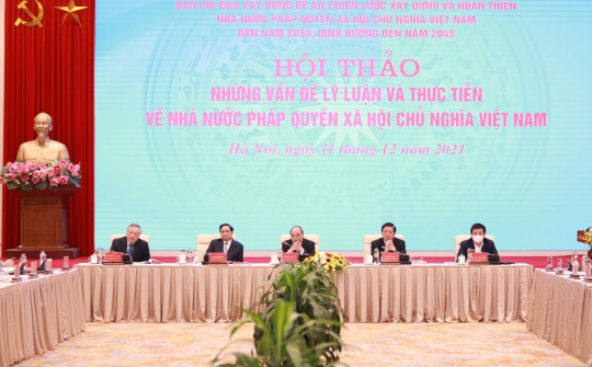 Nhà nước pháp quyền XHCN vừa là mục tiêu, vừa là động lực phát triển