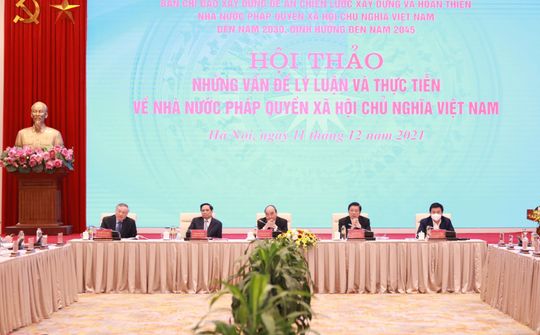 Nhà nước pháp quyền XHCN vừa là mục tiêu, vừa là động lực phát triển