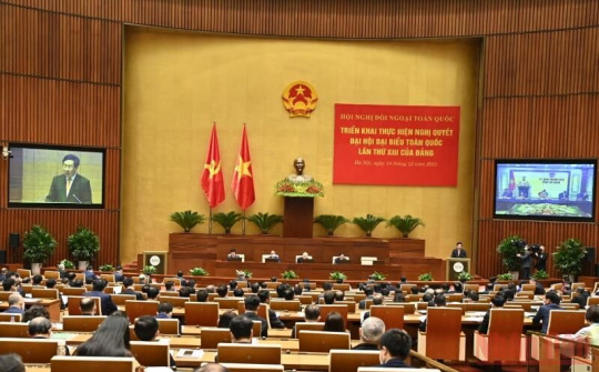 Khai mạc Hội nghị Đối ngoại toàn quốc triển khai Nghị quyết Đại hội Đảng XIII