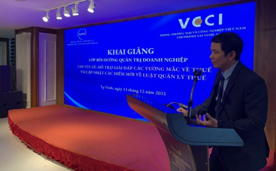 Nghệ An: Hỗ trợ giải đáp các vướng mắc về thuế, cập nhật các điểm mới về Luật Quản lý thuế năm 2021