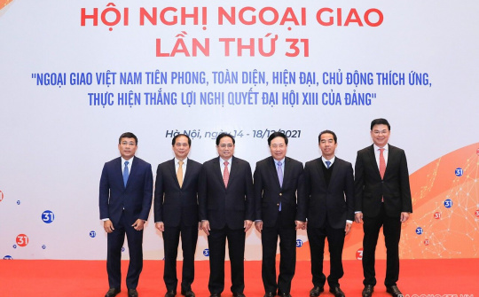 Tạo bước chuyển biến mới trong công tác ngoại giao, đóng góp xứng đáng vào thực hiện thắng lợi Nghị quyết Đại hội XIII của Đảng