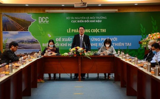 Phát động cuộc thi “Đề xuất mô hình ứng phó với biến đổi khí hậu, giảm nhẹ rủi ro thiên tai”
