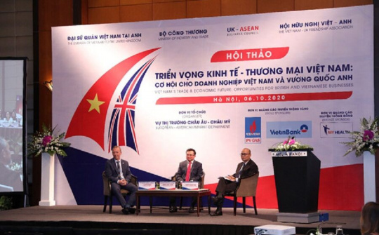 Triển vọng thương mại Việt Nam - Vương quốc Anh: Cơ hội và thách thức trong bối cảnh hậu Brexit và Covid-19
